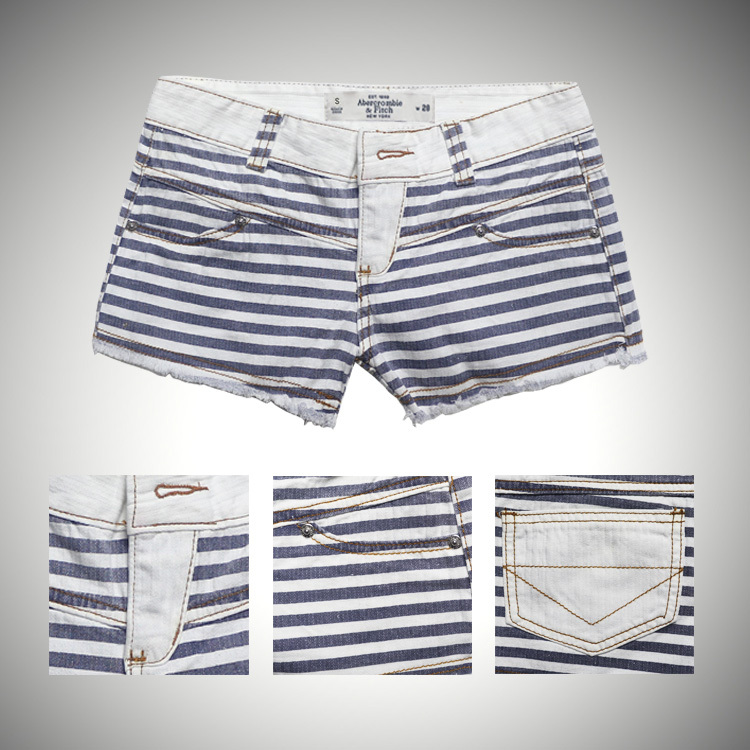 Abercrombie Fitch Mujeres Midi Longitud Patalón Corto AF8376